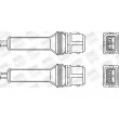BERU OZH066 - Sonde lambda