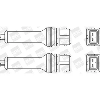 Sonde lambda BERU OEM 96127346