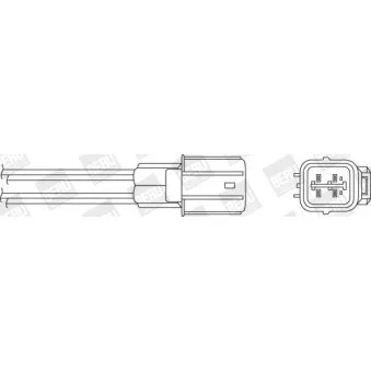 Sonde lambda BERU OEM 36531P1KE030M2