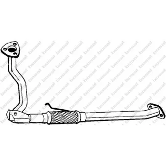 Tuyau d'échappement BOSAL [823-801]