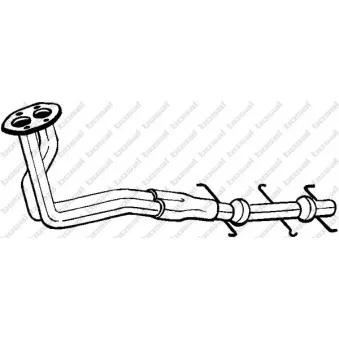 BOSAL 830-211 - Tuyau d'échappement