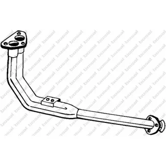 BOSAL 834-941 - Tuyau d'échappement