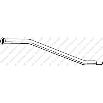 Tuyau d'échappement BOSAL 835-033
