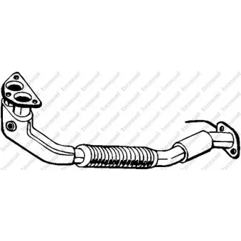 Tuyau d'échappement BOSAL 836-273