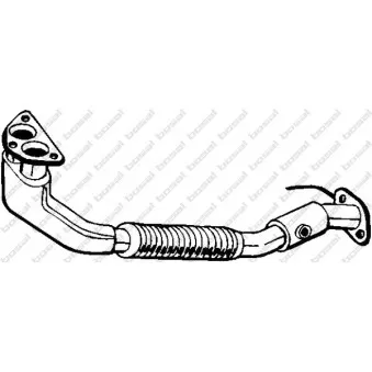 Tuyau d'échappement BOSAL 836-275