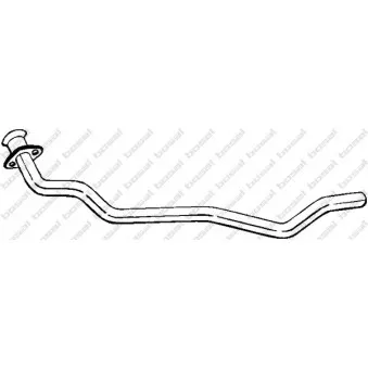Tuyau d'échappement BOSAL 836-915