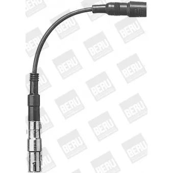 BERU ZE765 - Kit de câbles d'allumage