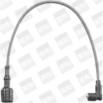 BERU ZEF1254 - Kit de câbles d'allumage