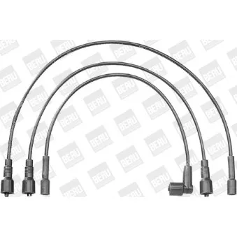 Kit de câbles d'allumage BERU OEM 1612525