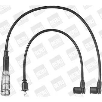 BERU ZEF437 - Kit de câbles d'allumage