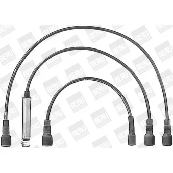 Kit de câbles d'allumage BERU OEM 1612497