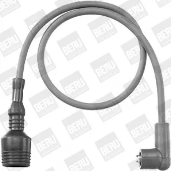 BERU ZEF804 - Kit de câbles d'allumage
