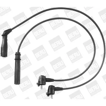Kit de câbles d'allumage BERU ZEF960