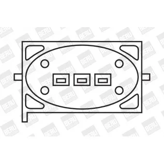 BERU ZS237 - Bobine d'allumage