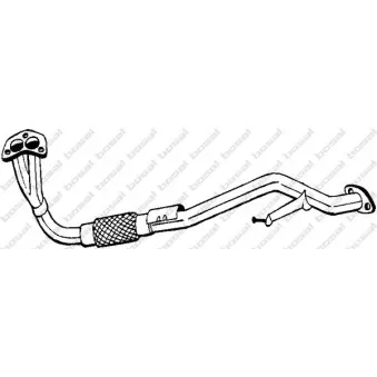 Tuyau d'échappement BOSAL 853-361