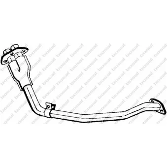 Tuyau d'échappement BOSAL 855-309