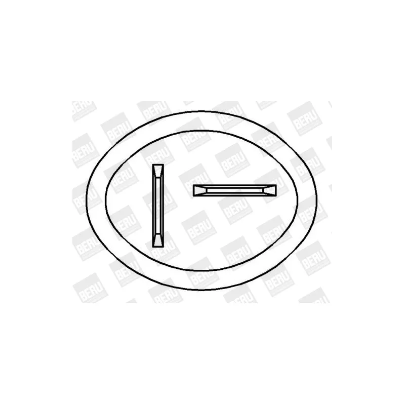 Bobine d'allumage BERU ZS393 - Visuel 1