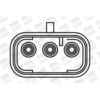 Bobine d'allumage BERU ZS398