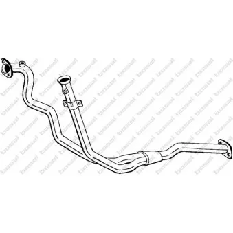 Tuyau d'échappement BOSAL OEM 6776928