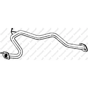 Tuyau d'échappement BOSAL 887-389