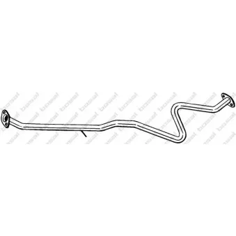 Tuyau d'échappement BOSAL 900-057