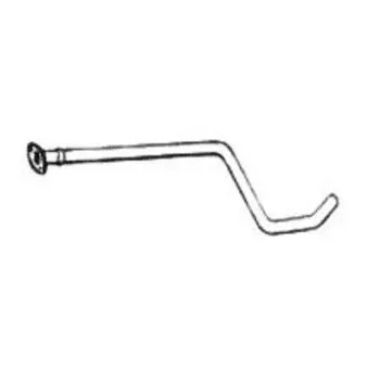 Tuyau d'échappement ROMAX 37 3 064 pour OPEL ASTRA 1.7 CDTI - 110cv