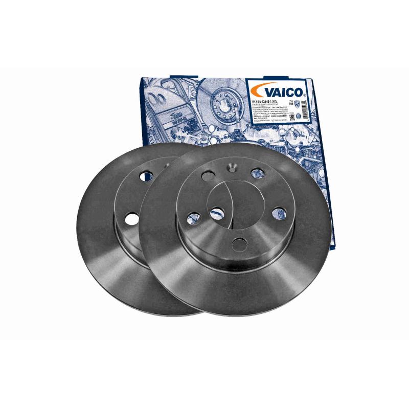Jeu de 2 disques de frein arrière VAICO V10-40048 - Visuel 1