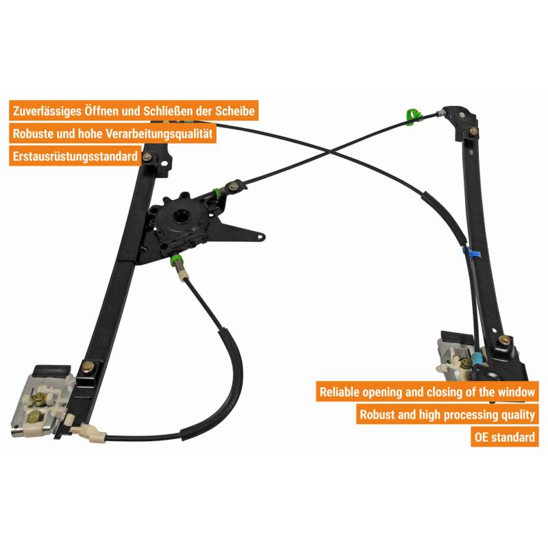 Lève-vitre avant droit VAICO V10-6121 - Visuel 1
