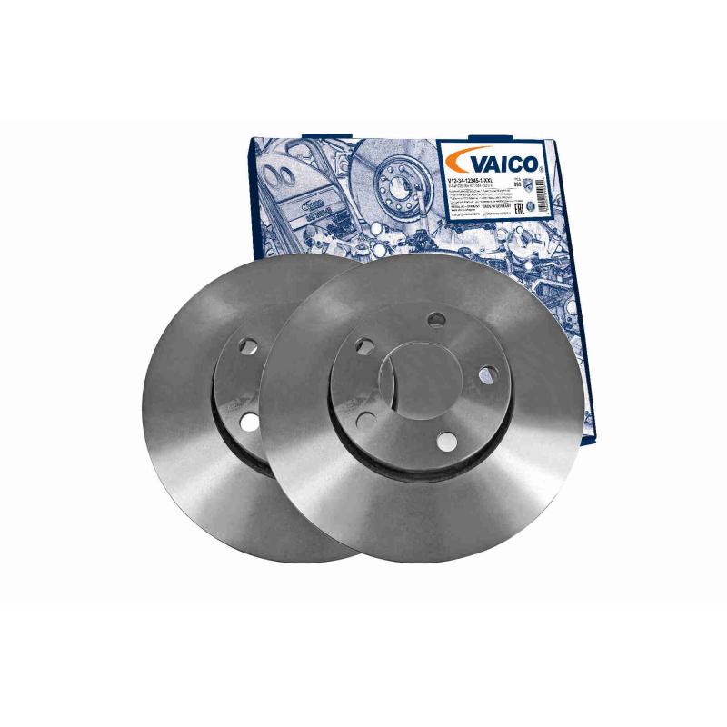 Jeu de 2 disques de frein avant VAICO V10-80049 - Visuel 1