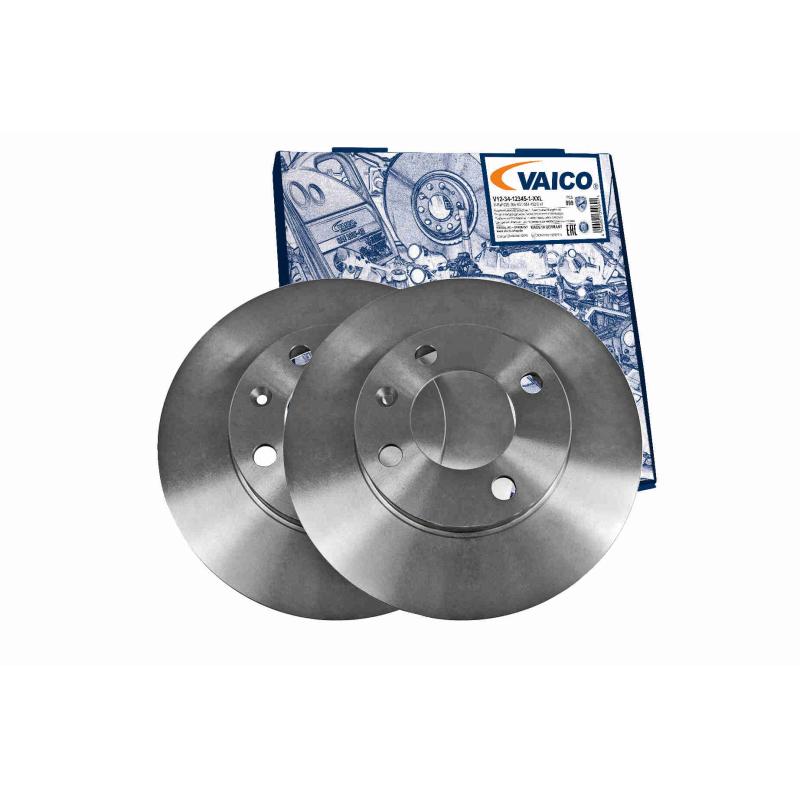 Jeu de 2 disques de frein avant VAICO V10-80052 - Visuel 1