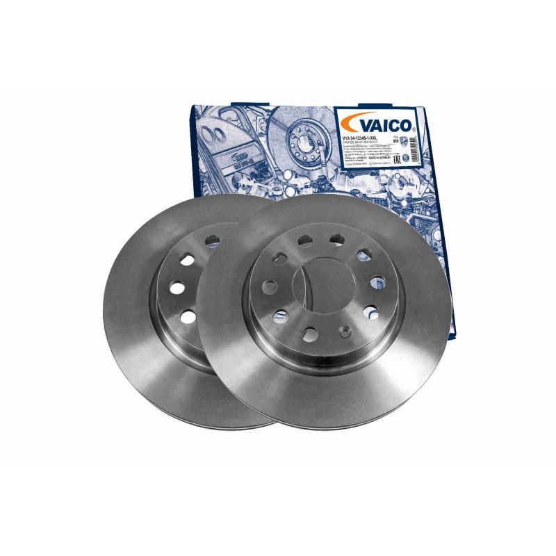 Jeu de 2 disques de frein avant VAICO V10-80069 - Visuel 1