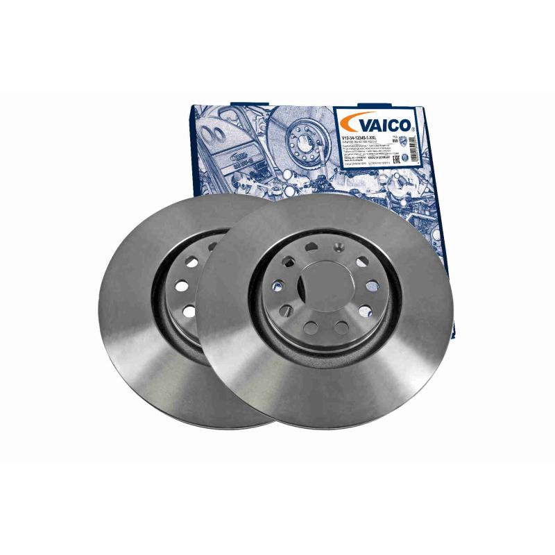 Jeu de 2 disques de frein avant VAICO V10-80074 - Visuel 1