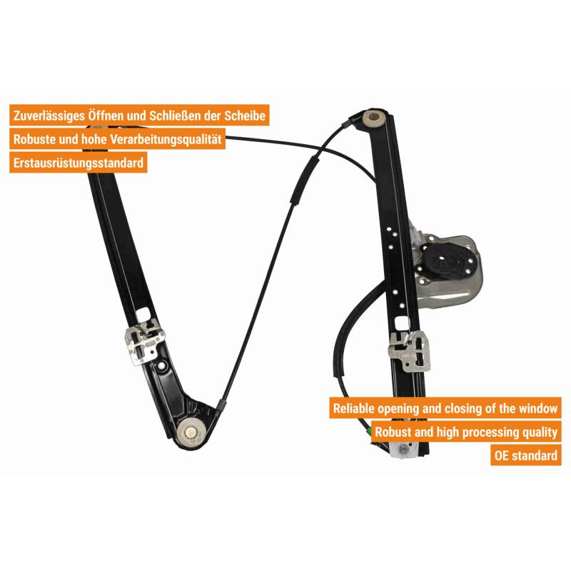 Lève-vitre avant droit VAICO V20-0658 - Visuel 1