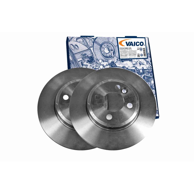 Jeu de 2 disques de frein avant VAICO V20-80002 - Visuel 1