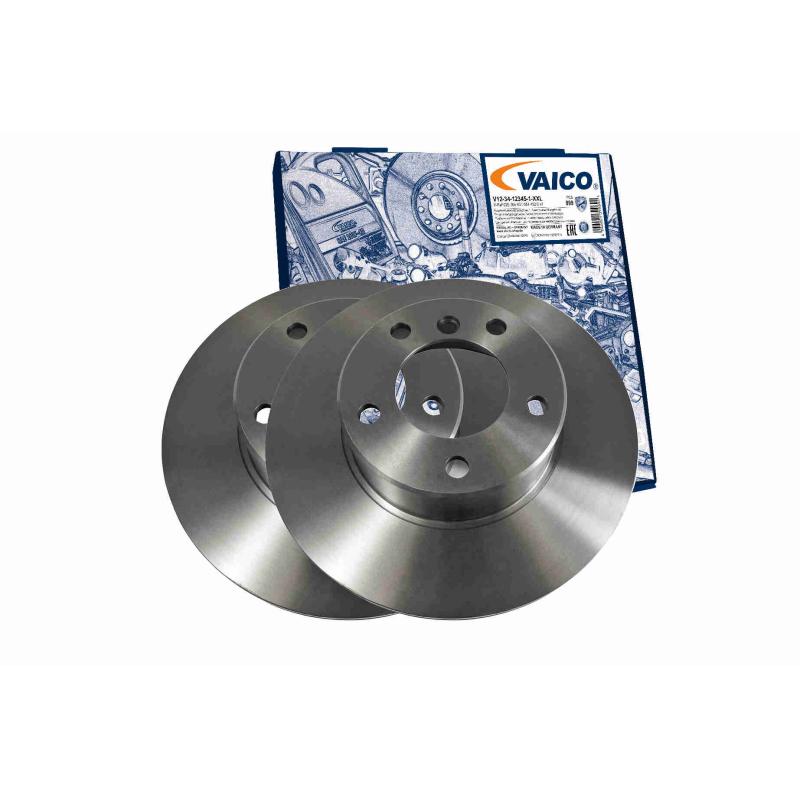 Jeu de 2 disques de frein avant VAICO V20-80025 - Visuel 1