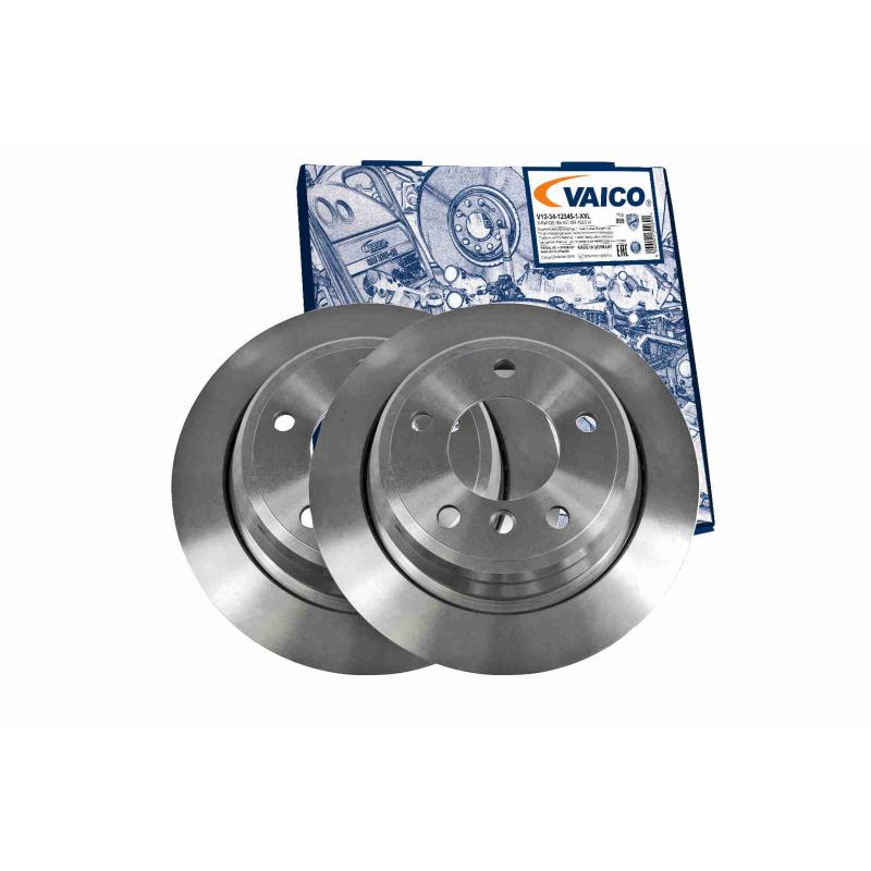 Jeu de 2 disques de frein arrière VAICO V20-80027 - Visuel 1