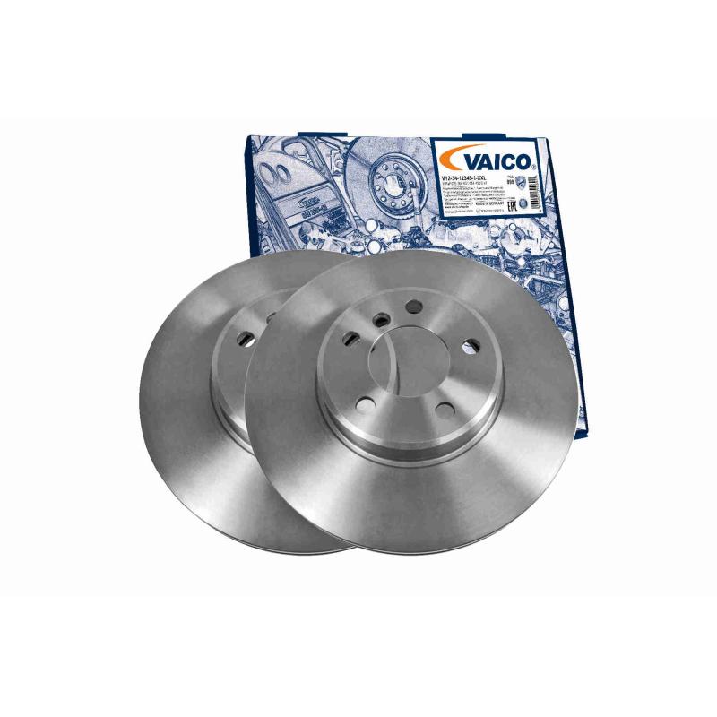 Jeu de 2 disques de frein avant VAICO V20-80048 - Visuel 1