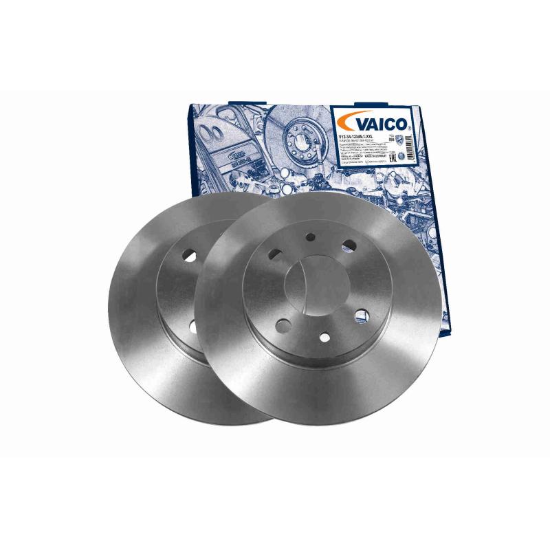 Jeu de 2 disques de frein arrière VAICO V24-40002 - Visuel 1