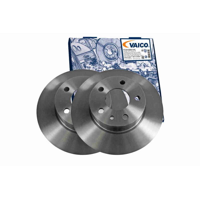 Jeu de 2 disques de frein arrière VAICO V24-40005 - Visuel 1