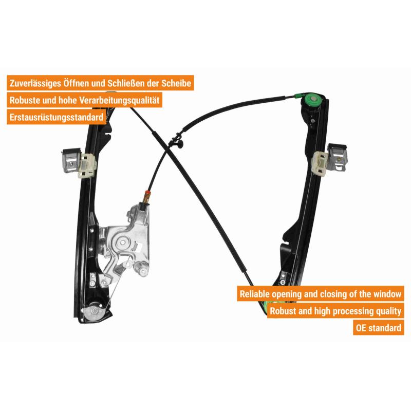 Lève-vitre avant gauche VAICO V25-0725 - Visuel 1