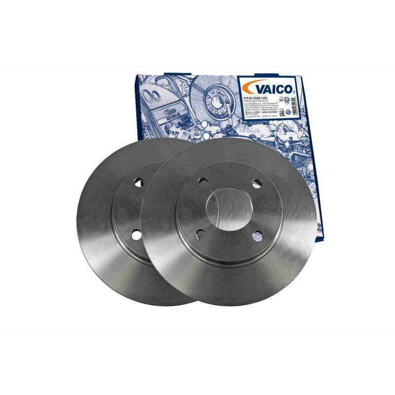 Jeu de 2 disques de frein avant VAICO V25-80001 - Visuel 1