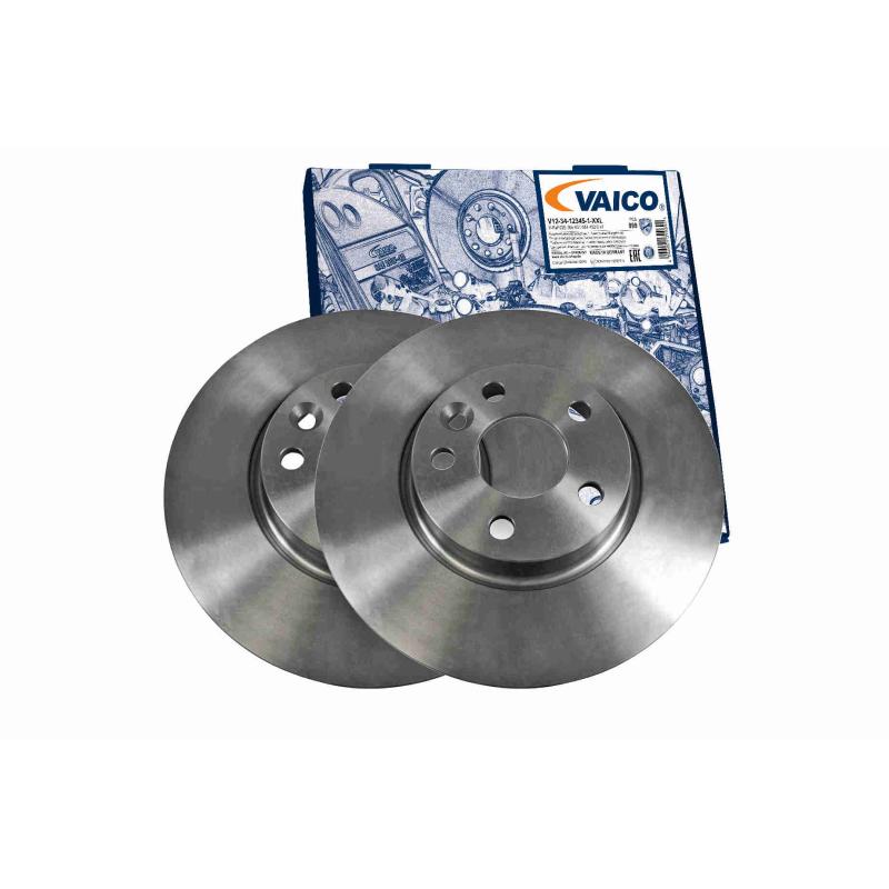 Jeu de 2 disques de frein avant VAICO V25-80008 - Visuel 1