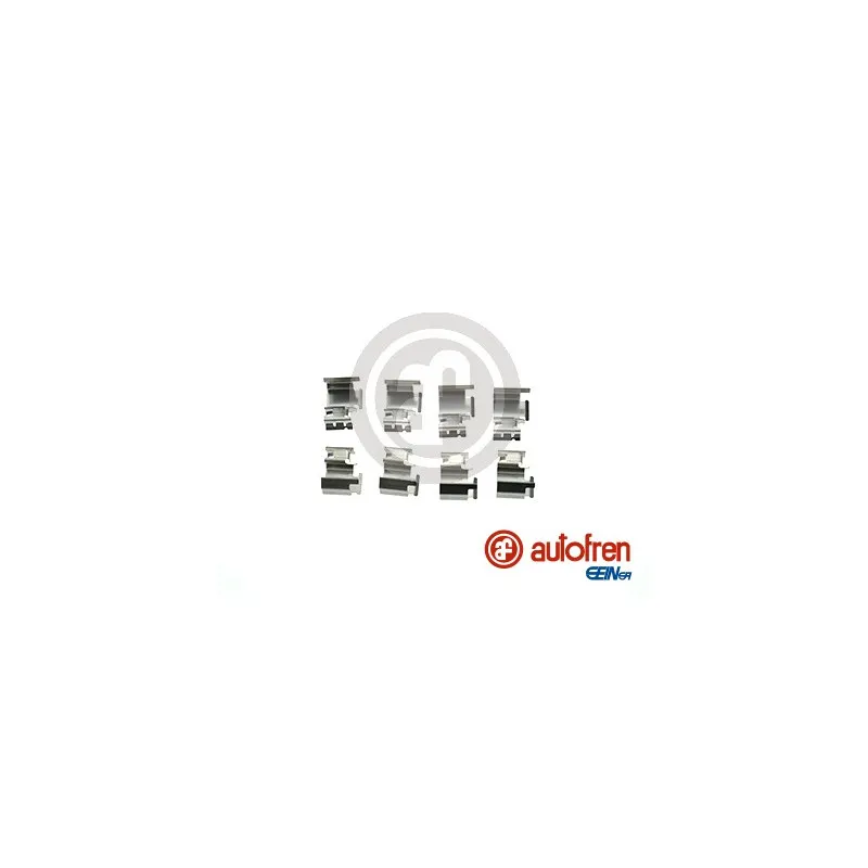 FEBI BILSTEIN Kit Accessoires Plaquettes Frein Arrière 182717 - Compatible VW Golf V, VI, VII, Polo V