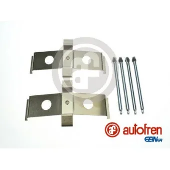 Kit d'accessoires, plaquette de frein à disque AUTOFREN SEINSA D43014A