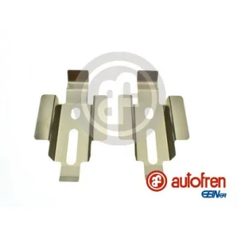 Kit d'accessoires, plaquette de frein à disque AUTOFREN SEINSA D43024A