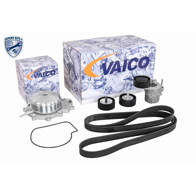 Pompe à eau+Jeu de courroie trapézoïdale à nervures VAICO V30-50109 - Visuel 1