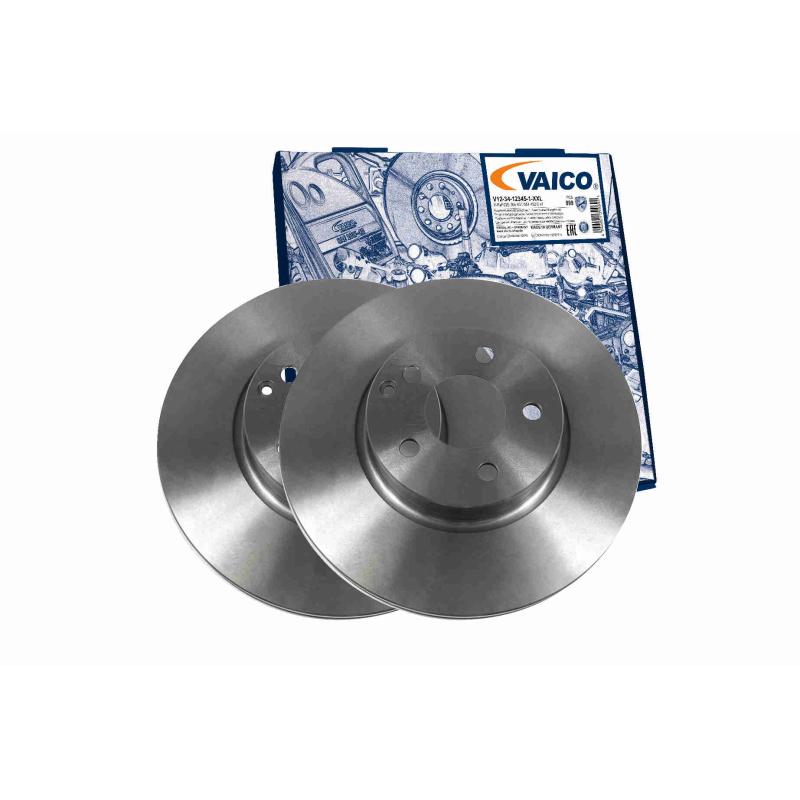 Jeu de 2 disques de frein avant VAICO V30-80071 - Visuel 1