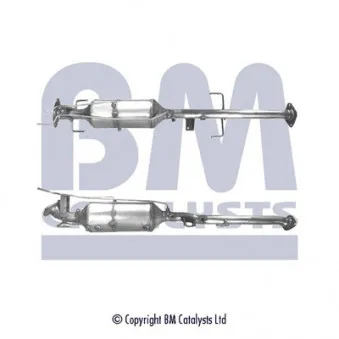 BM CATALYSTS BM11072HP - Filtre à particules / à suie, échappement