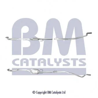 Catalyseur BM CATALYSTS OEM 55555973