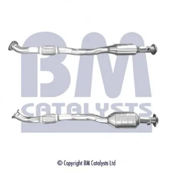Catalyseur BM CATALYSTS BM91979H pour OPEL ASTRA 2.0 Turbo - 170cv